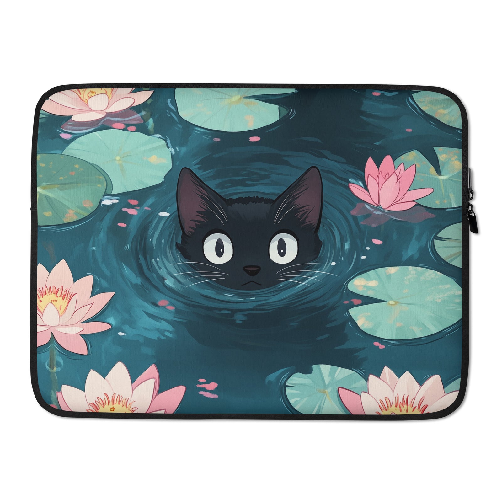 Housse ordinateur 13 pouces et 15 pouces - Chat Art