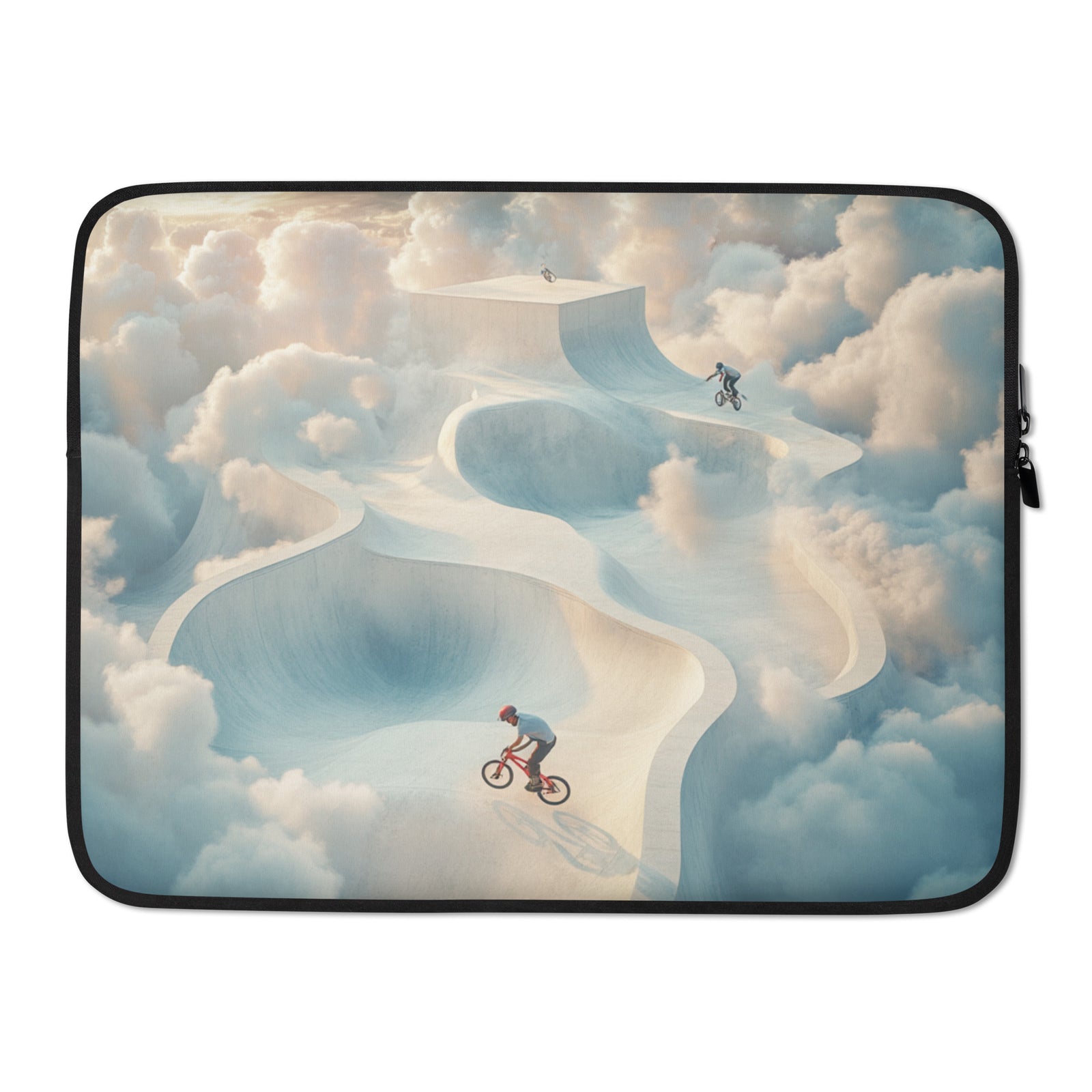 Housse ordinateur 13 pouces et 15 pouces - Skateboard cloud Art