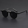 Lunettes soleil rondes vintage minimalistes et élégantes