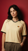 Belgium Heart Jersey Tee – Supporter la Belgique avec style