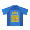Maillot de foot Heneni 09 bleu rayé, dos – CHT'M