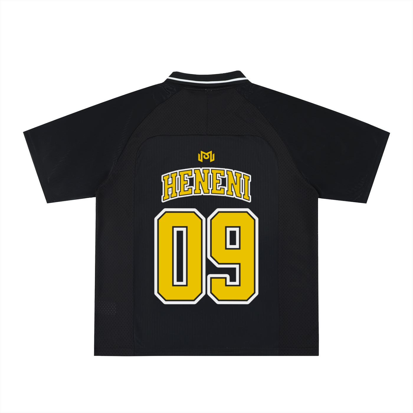 Maillot de foot Heneni 09 noir, dos – CHT'M