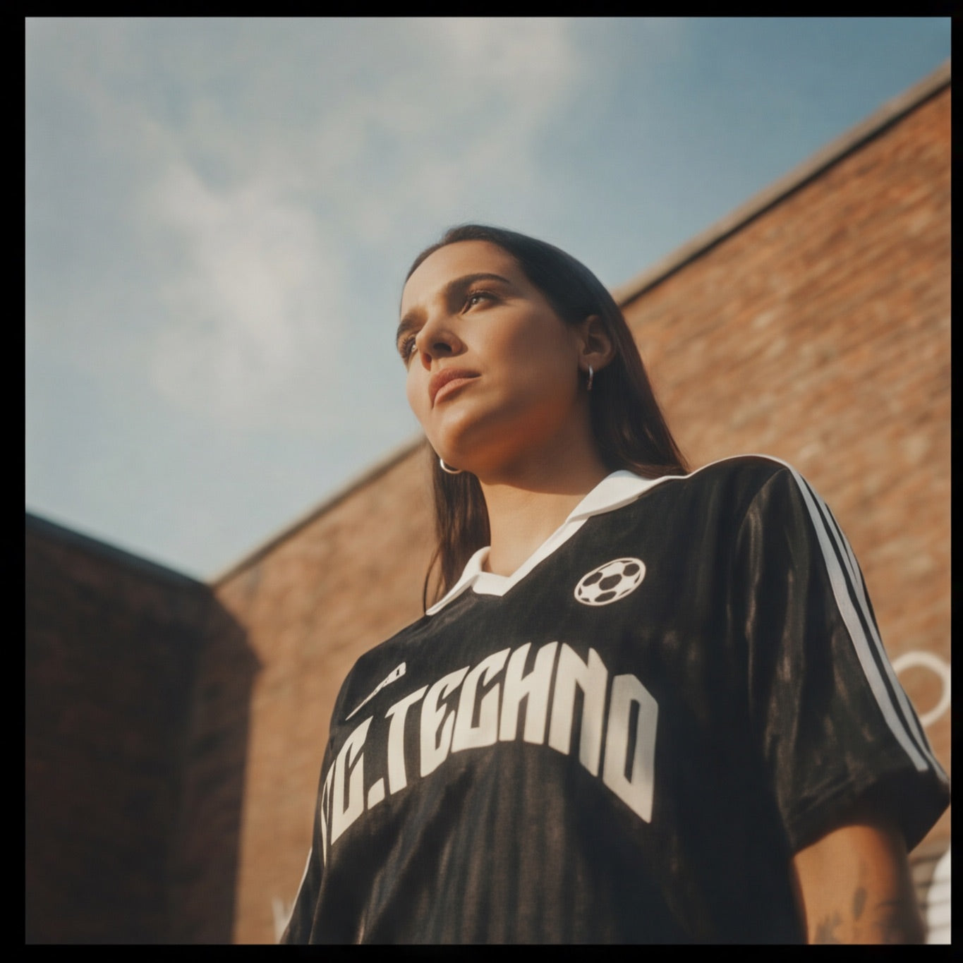 MAILLOT DE FOOTBALL FC.TECHNO - PIÈCE RARE STREETWEAR VINTAGE