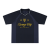 Maillot de foot streetwear Zwanze City Belgique marine, vue de face