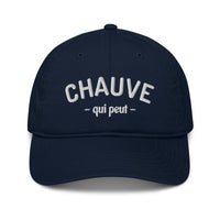 Casquette baseball chauve qui peut noir CHT'M Boutique