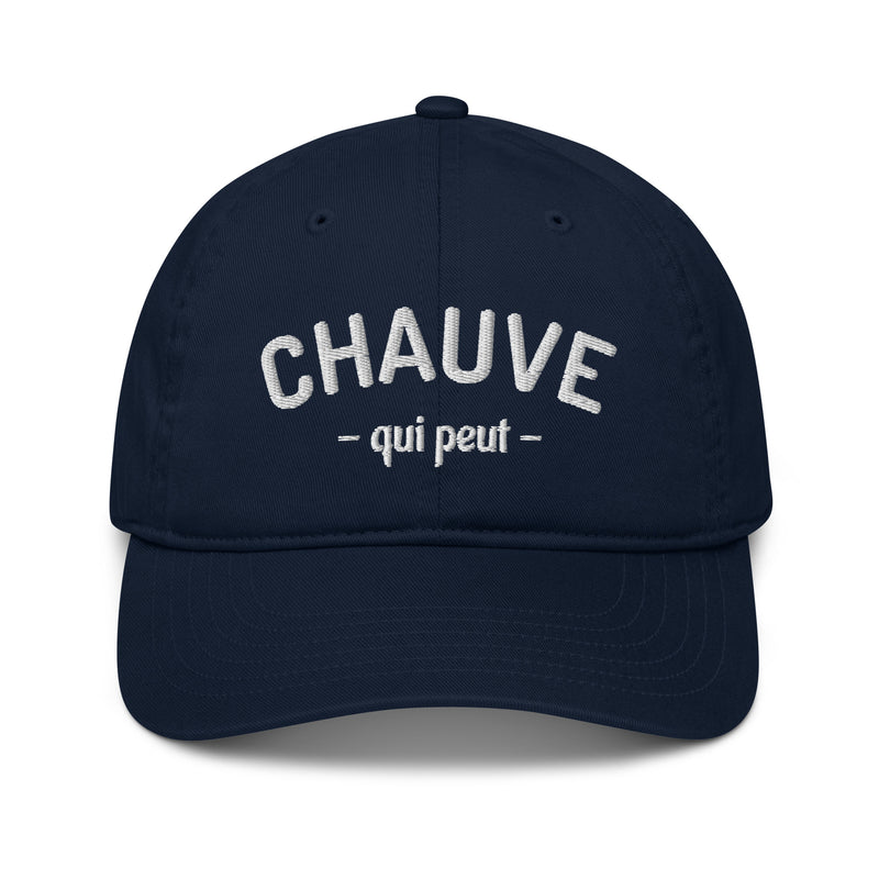 Casquette baseball chauve qui peut noir CHT'M Boutique