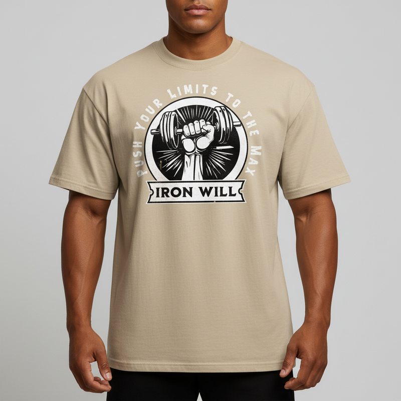 T-Shirt musculation et bodybuilding motivation - Push your limits to the max