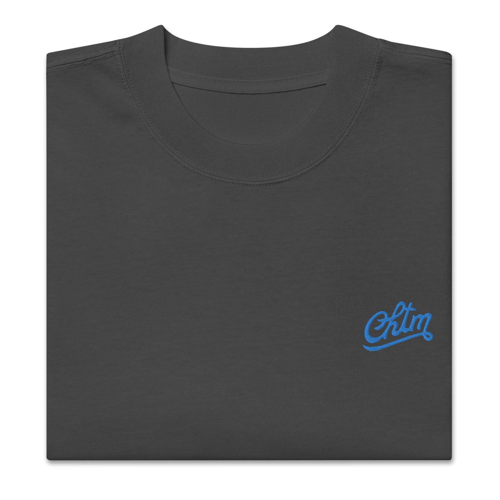 T-shirt oversize délavé brodé - CHT'M