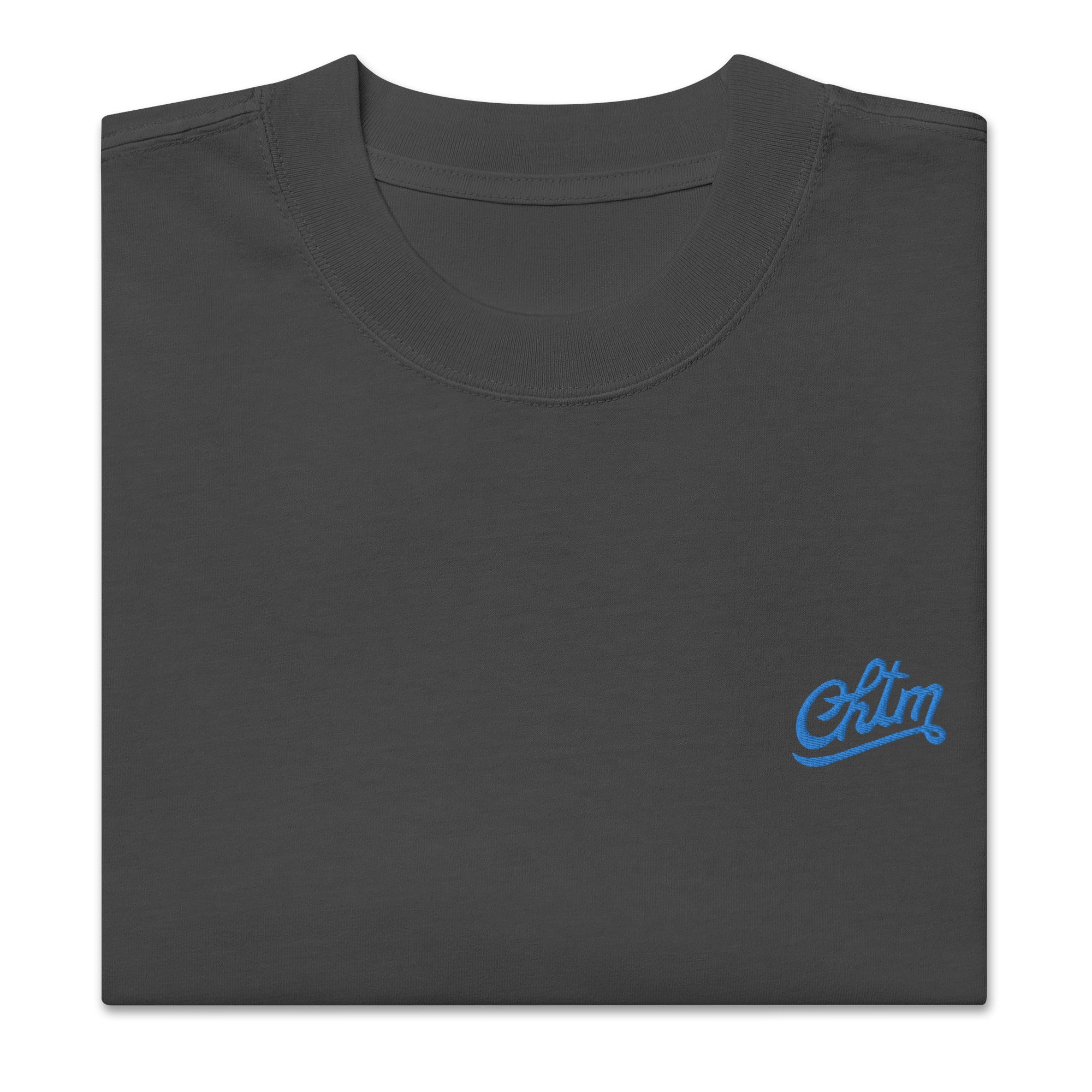 T-shirt oversize délavé brodé - CHT'M