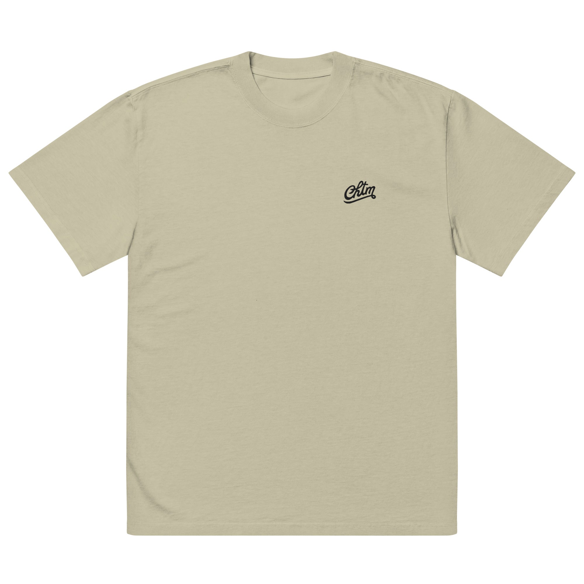 T-shirt oversize délavé brodé - CHT'M