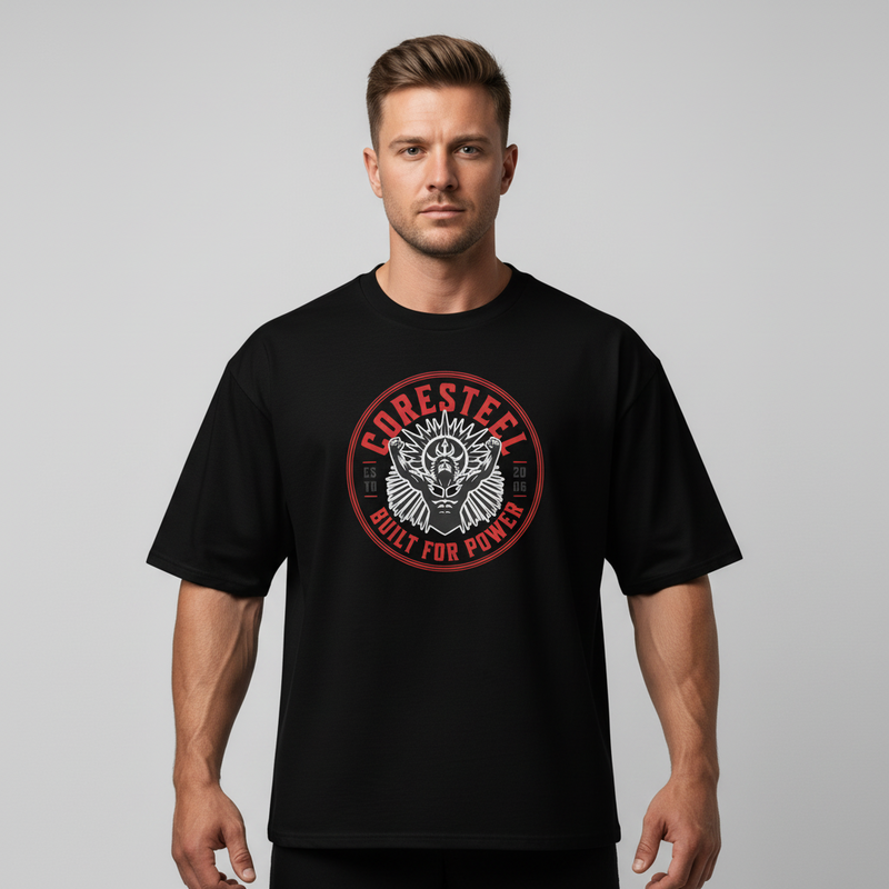 T-Shirt musculation et bodybuilding motivation - Build for power