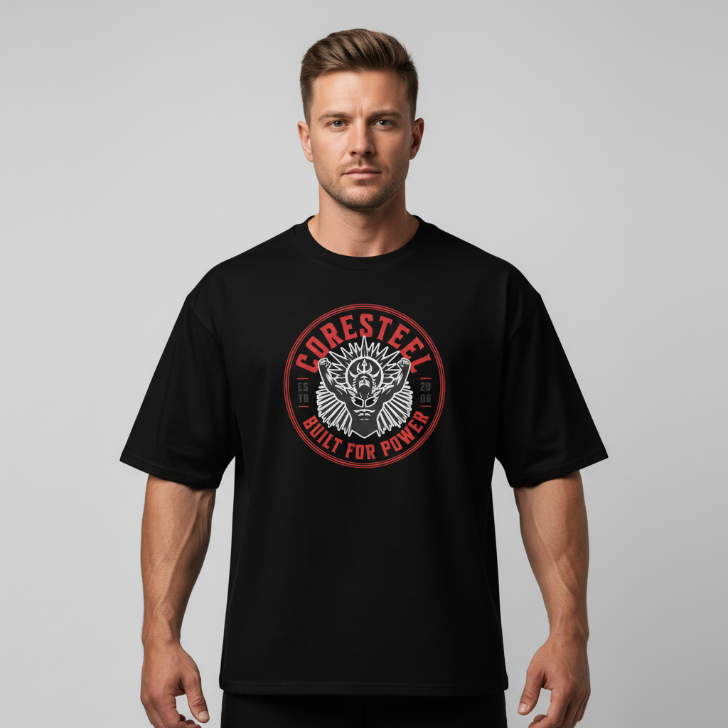 T-Shirt musculation et bodybuilding motivation - Build for power