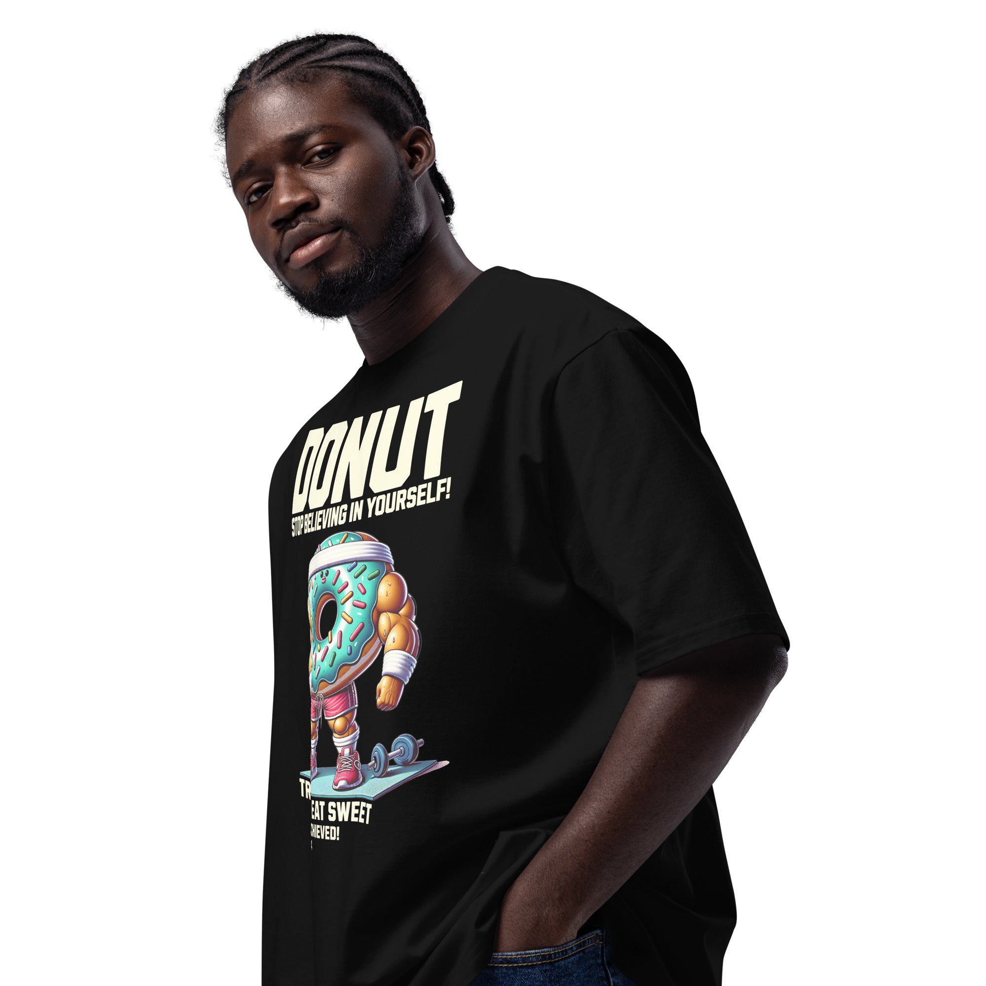 T-Shirt motivation musculation pour hommes