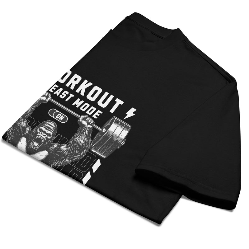 T-Shirt musculation et bodybuilding motivation - Workout Beast Mode