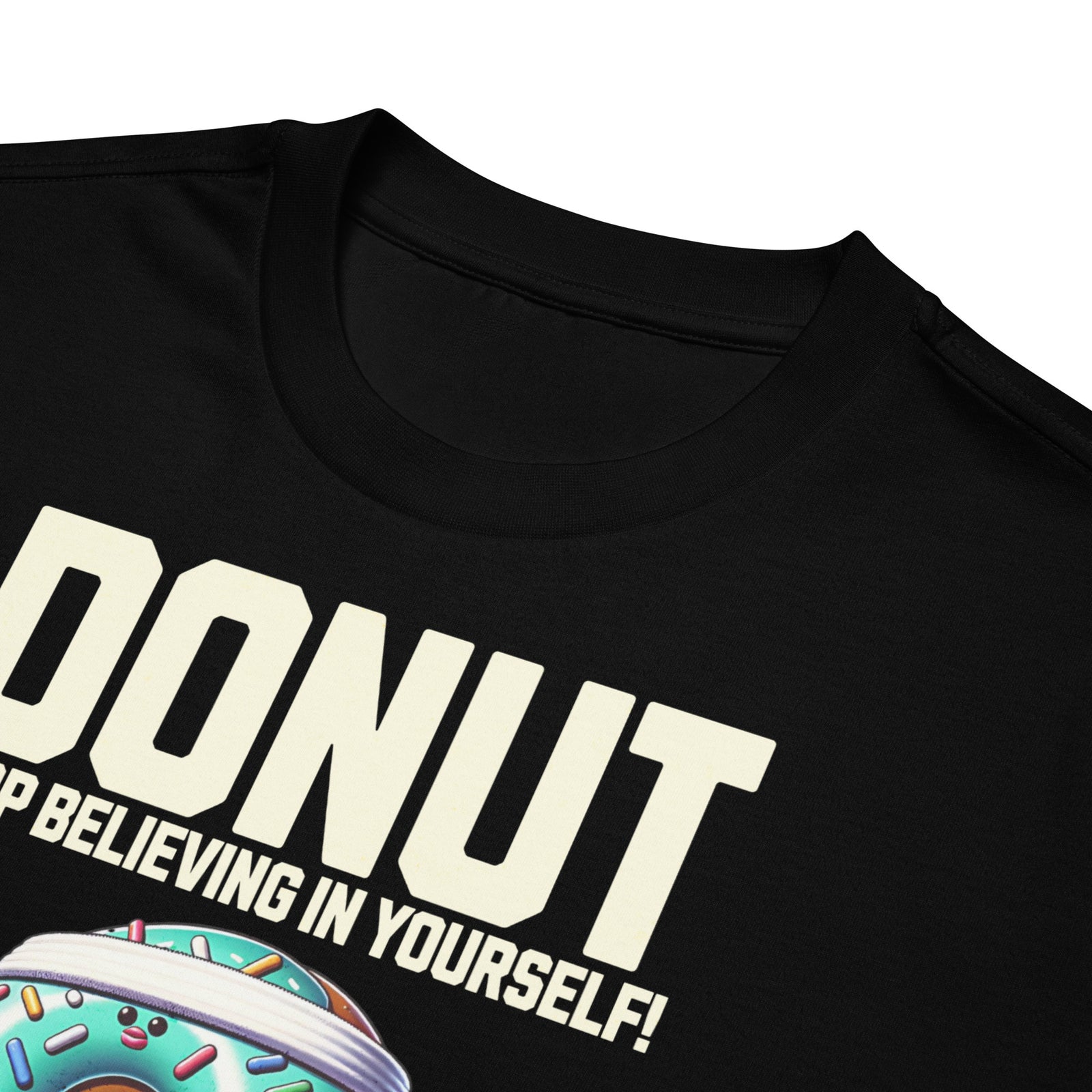 T-Shirt pour musculation avec slogan motivationnel