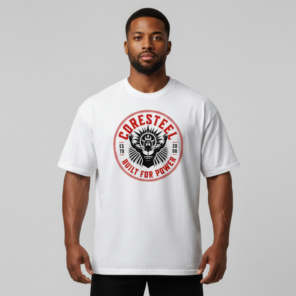 T-Shirt musculation et bodybuilding motivation - Build for power