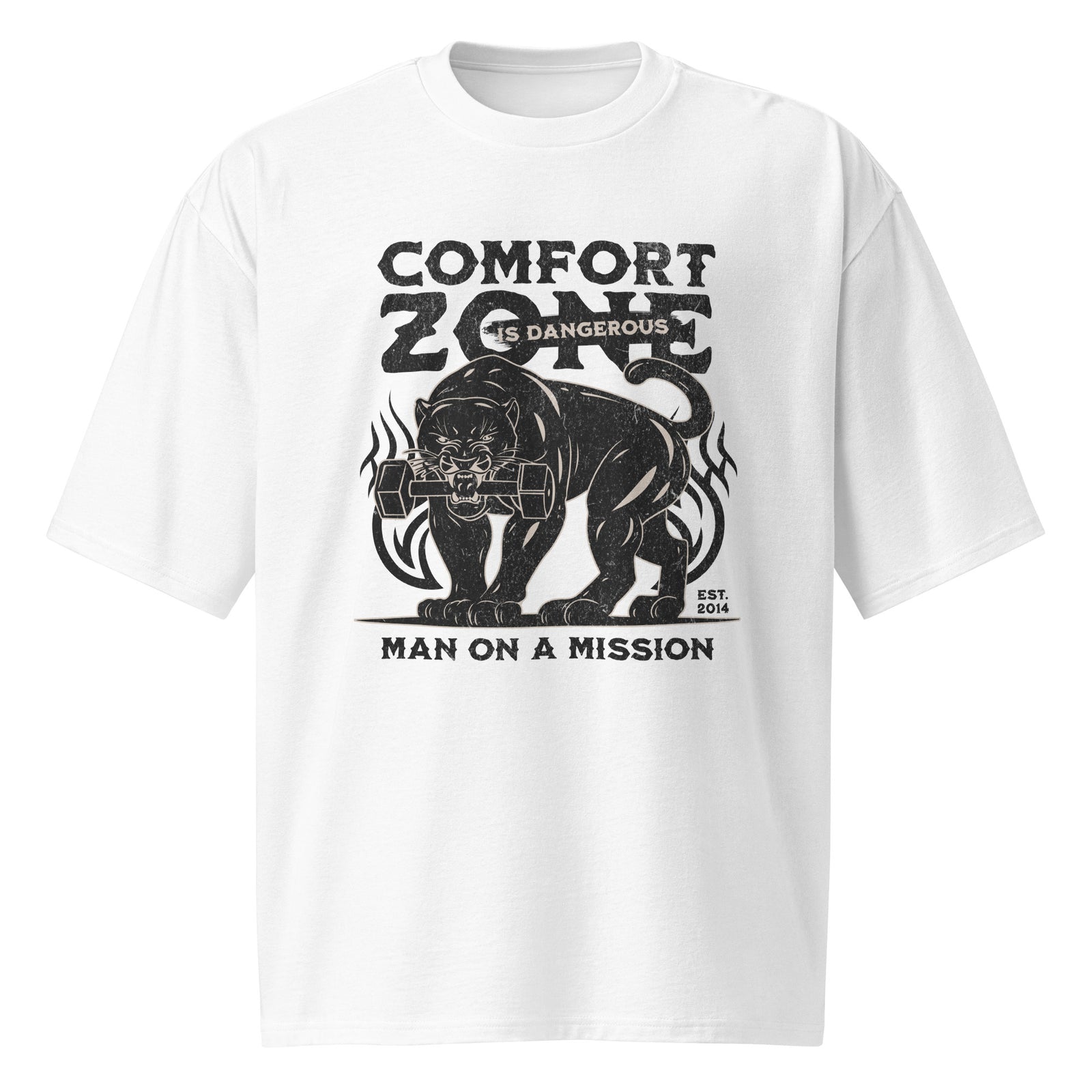 T-shirt lourd oversized