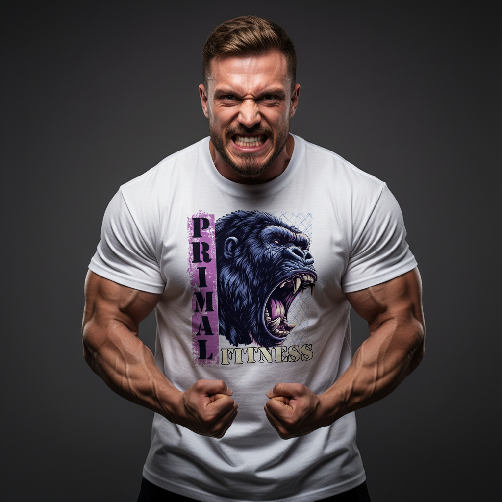 T-Shirt musculation et bodybuilding motivation - Primal Fitness