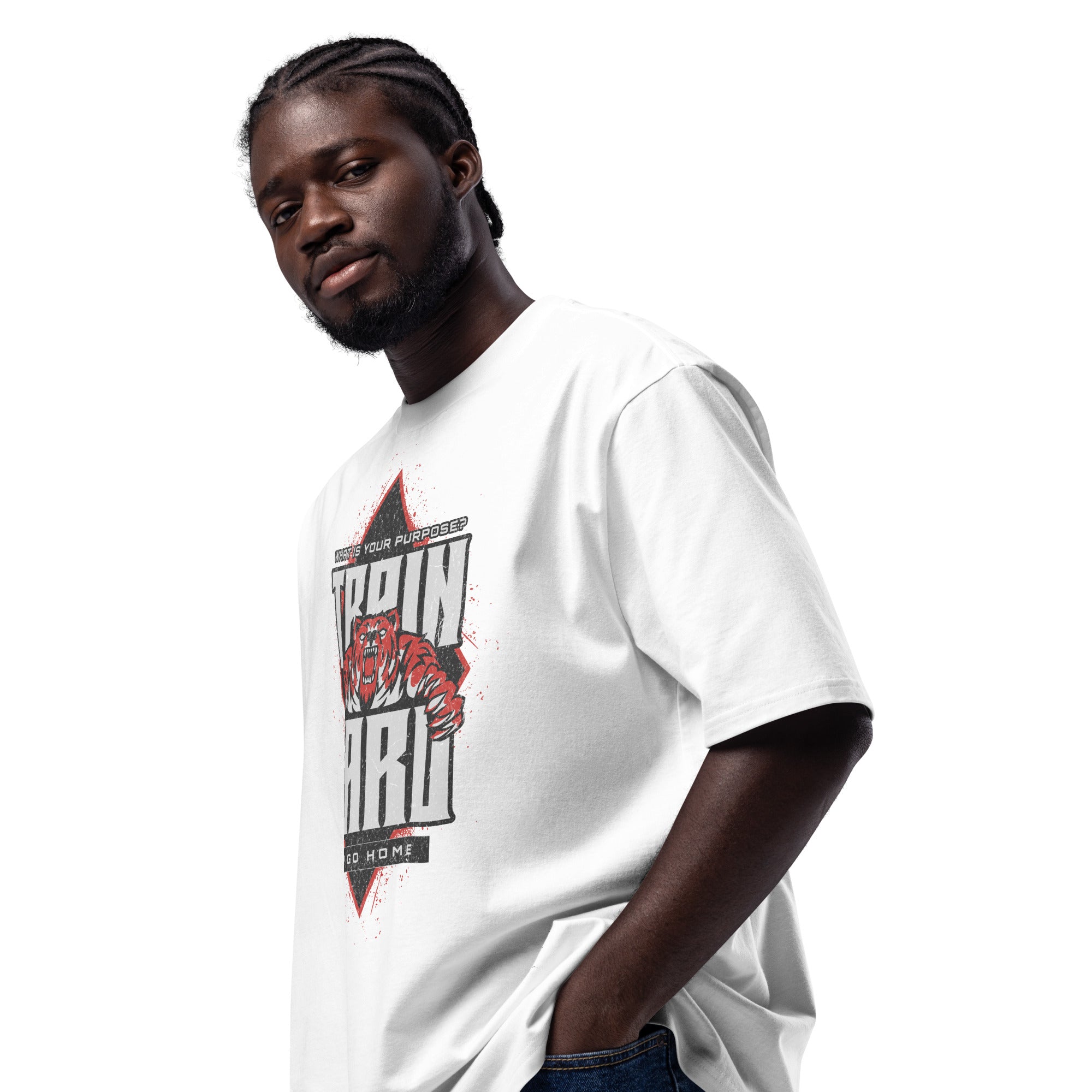 vêtement de musculation avec message inspirant