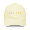 casquette femme de baseball pastel brodée
