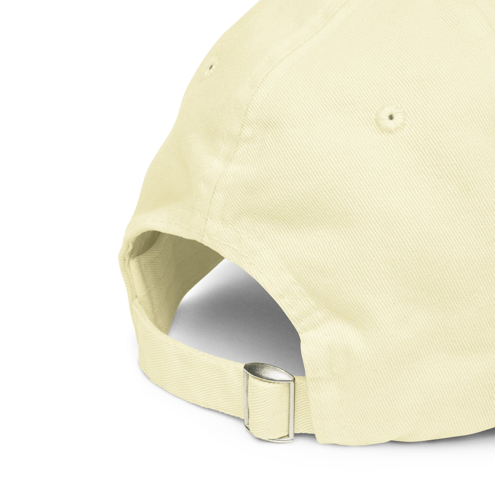 casquette pastel brodée pour un style décontracté