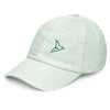 casquette femme baseball pastel vert brodée oiseau du paradis