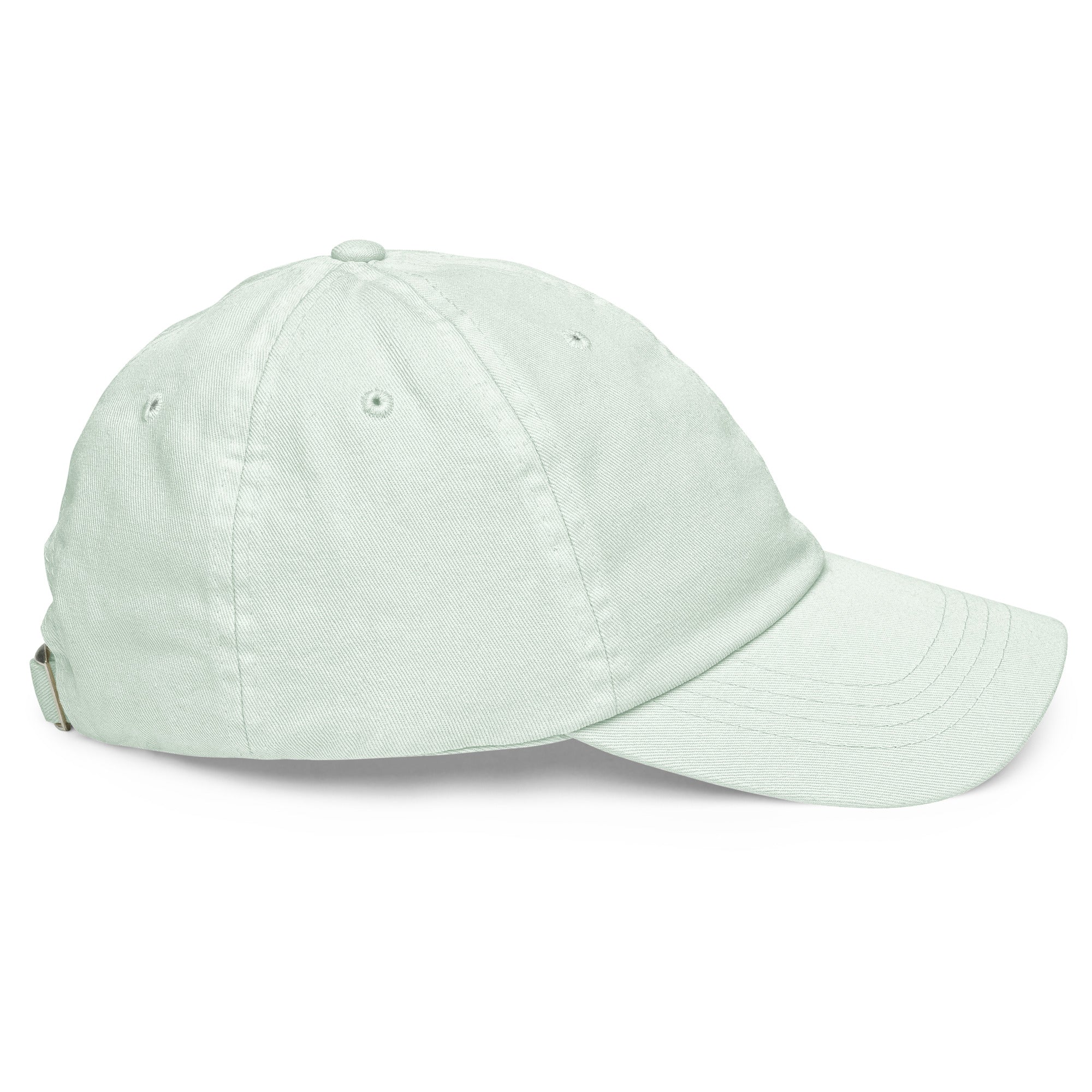 casquette féminine pastel avec motif oiseau du paradis