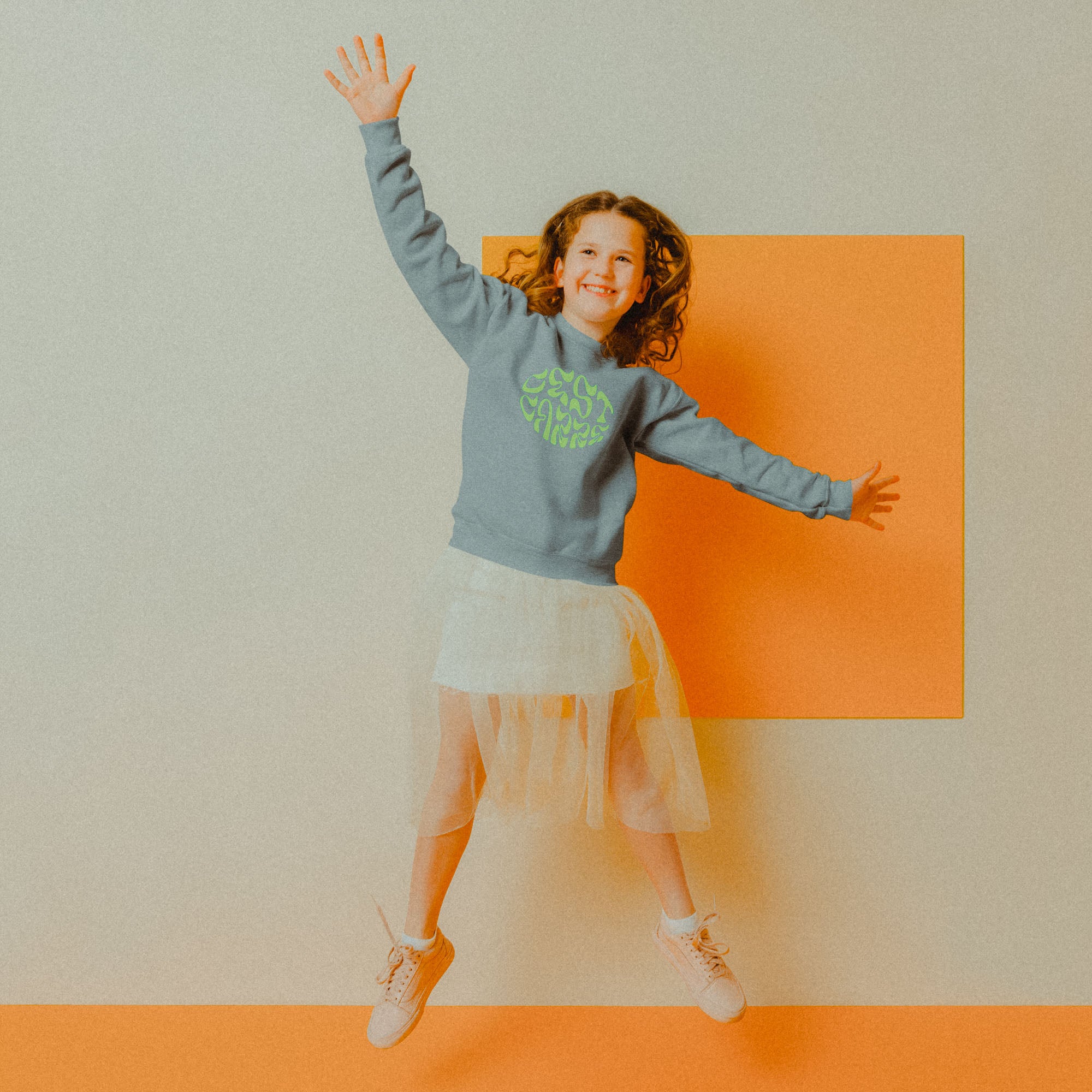 Hoodie ados “C’est Carré”