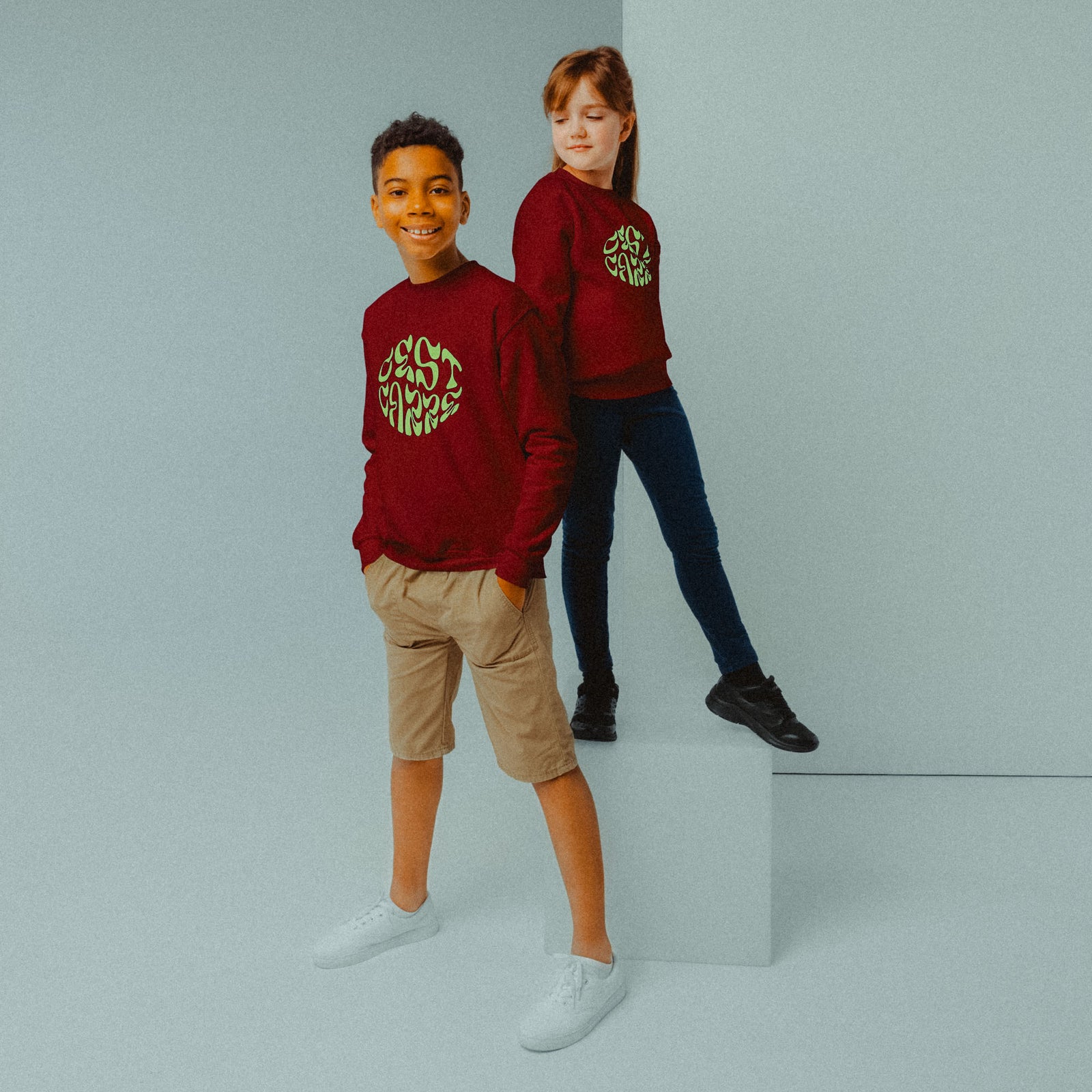 Hoodie ados “C’est Carré”