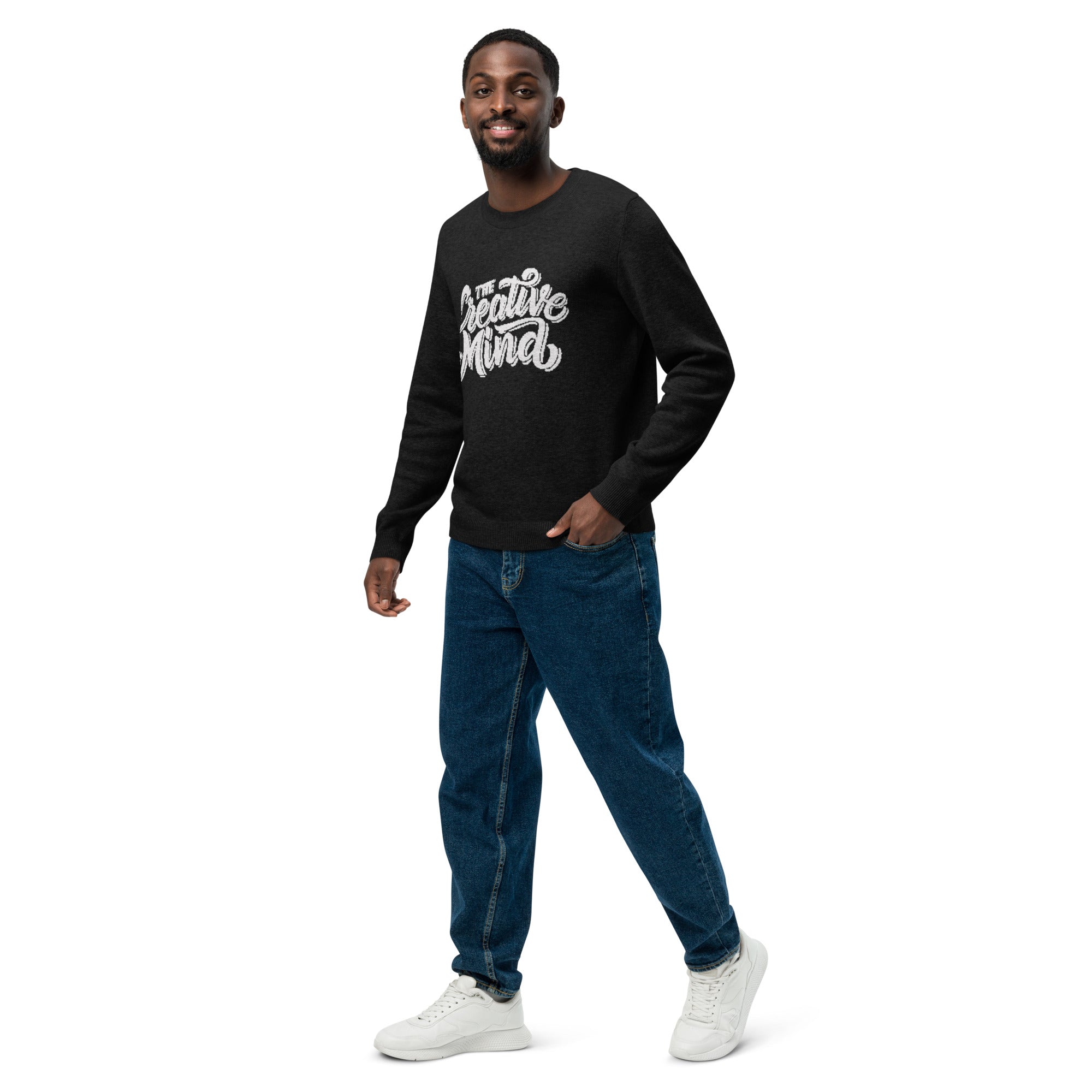 Pull en laine homme femme - "THE CREATIVE MIND"