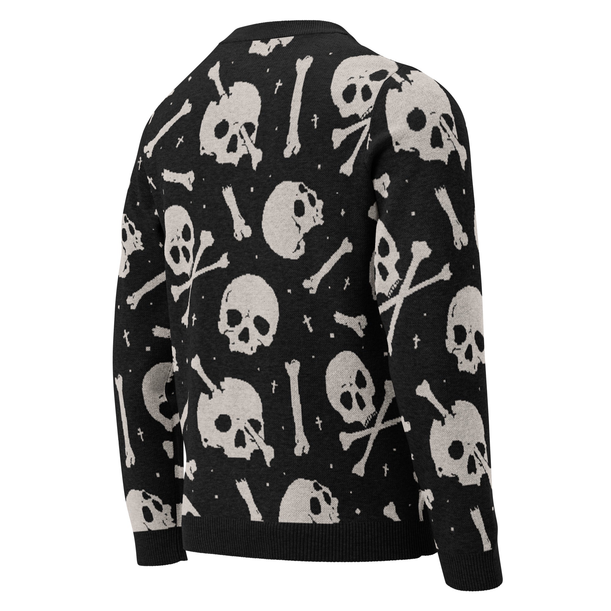 Pull en laine homme - Têtes de morts