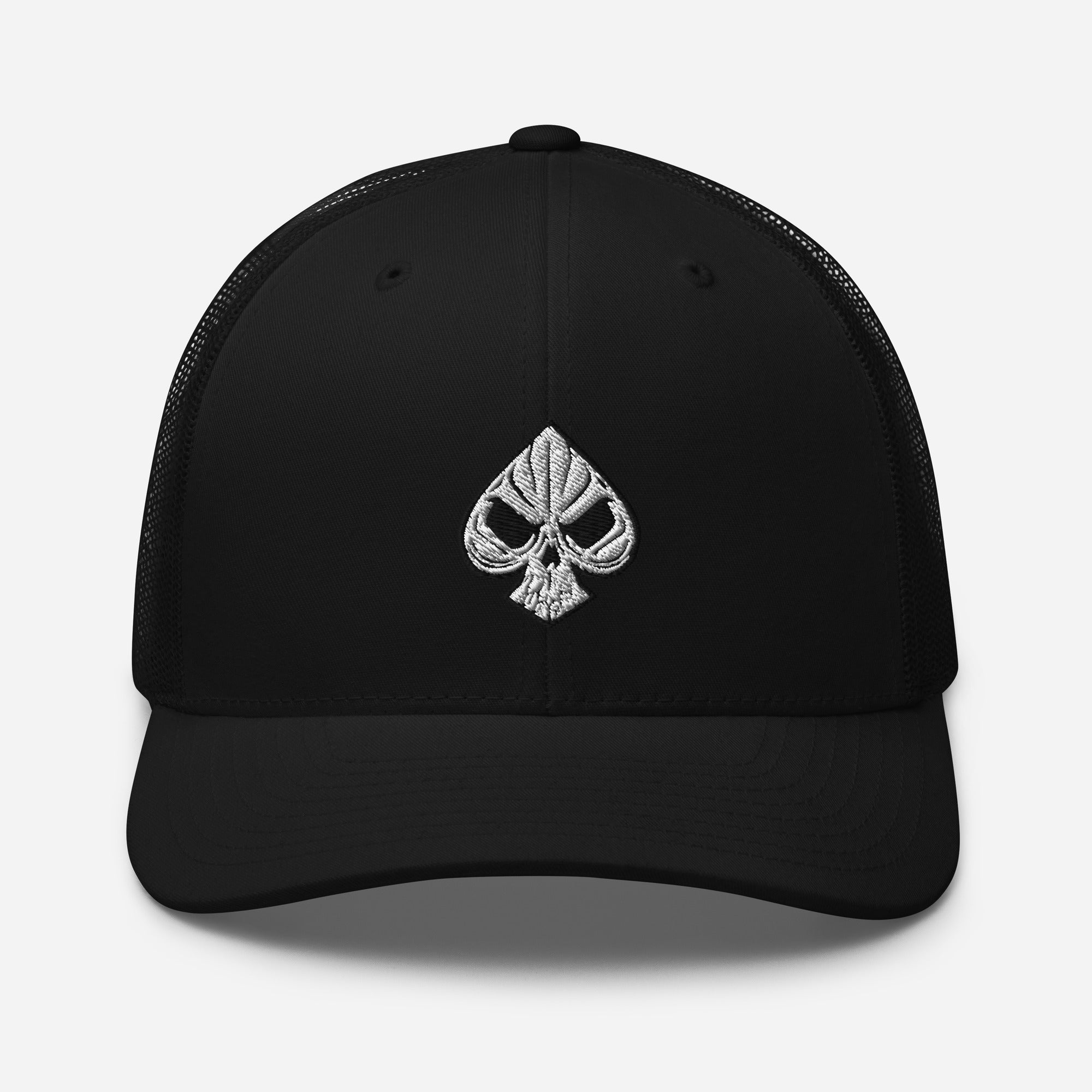 casquette tendance poker skull