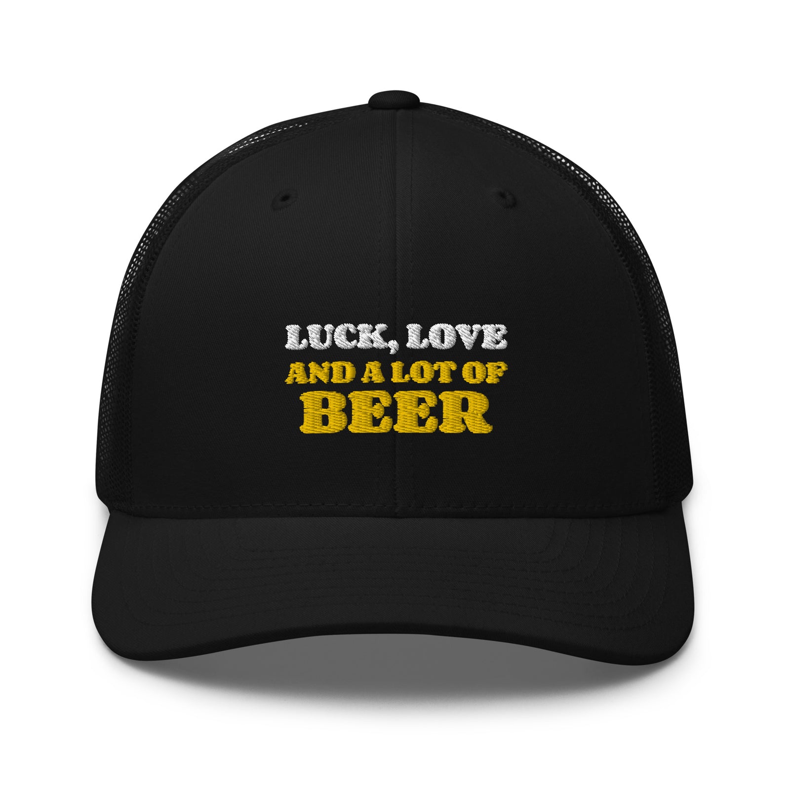 Casquette Trucker - LUCK LOVE AND A LOT OF BEER