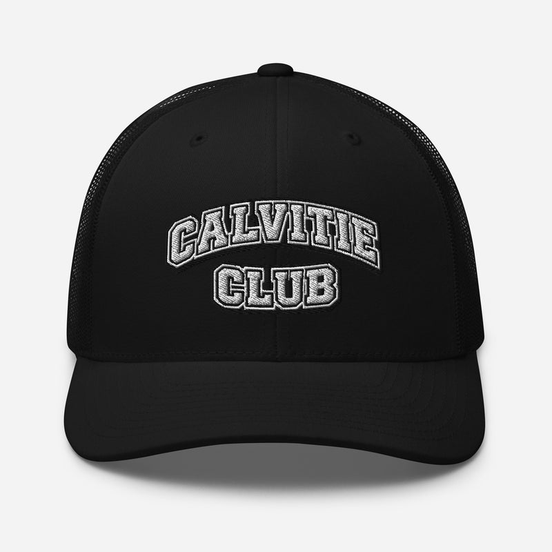 Casquette Trucker Brodée CALVITIE CLUB