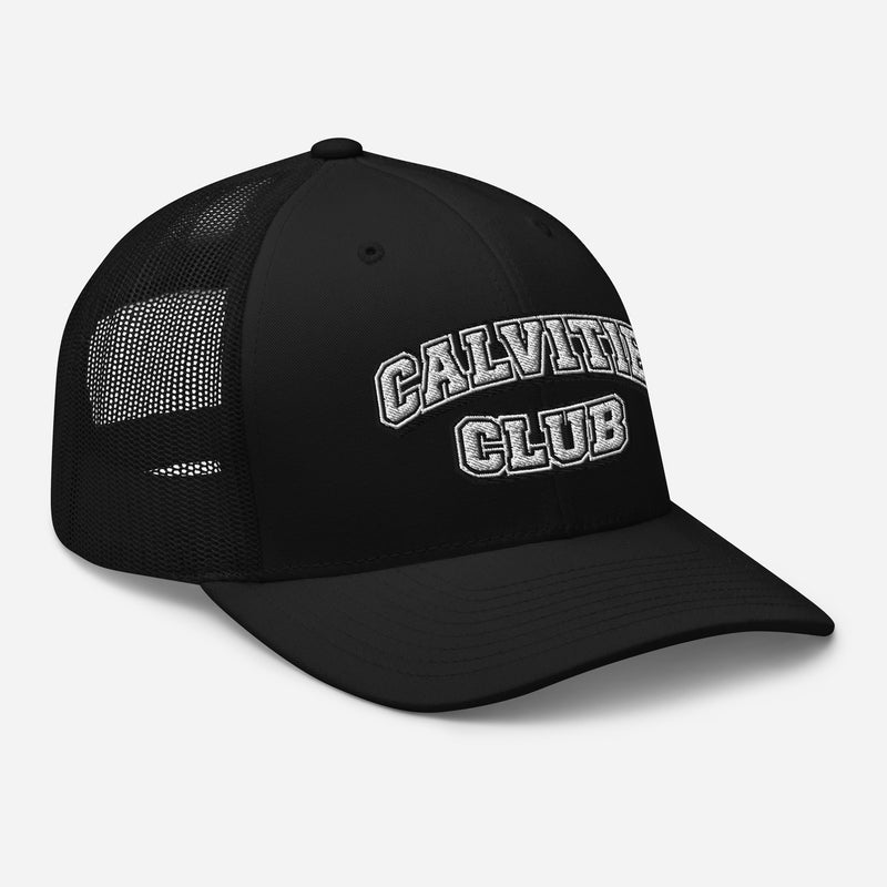 Casquette Trucker Brodée CALVITIE CLUB