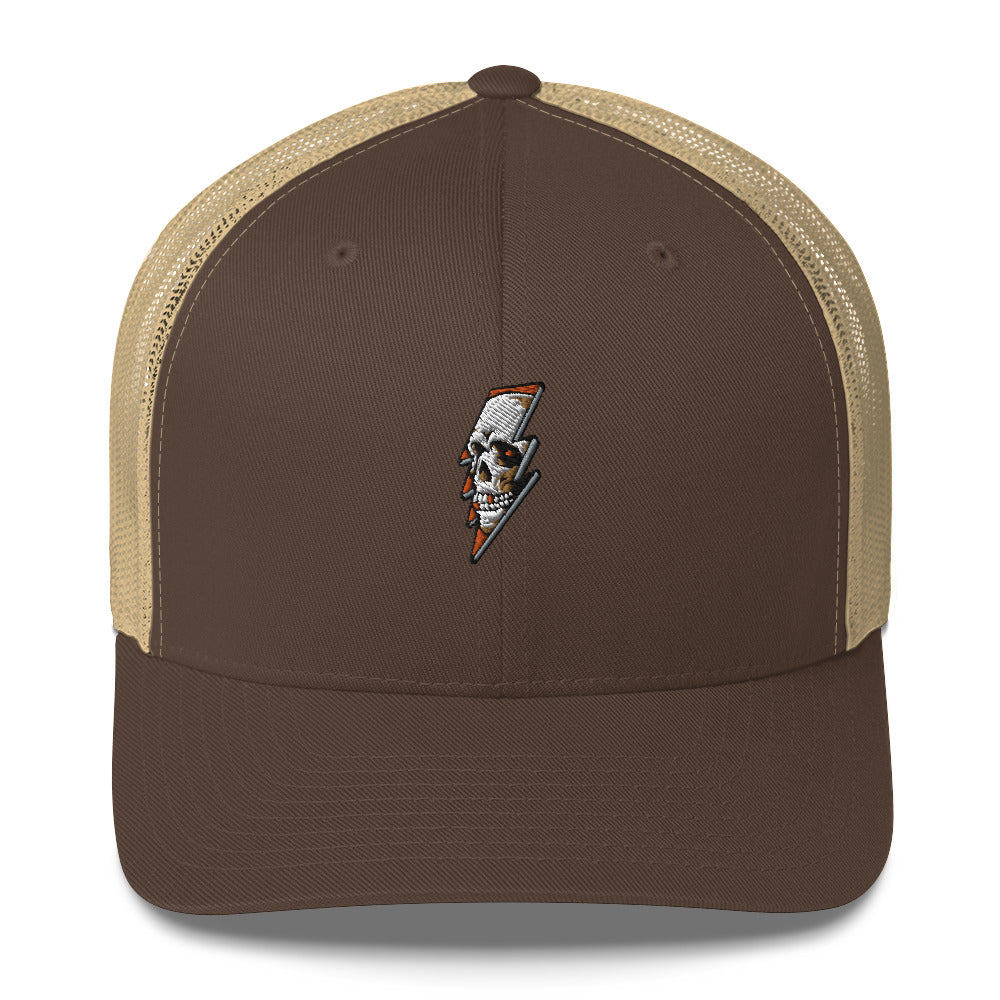 casquette trucker à motifs