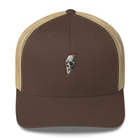 casquette trucker à motifs