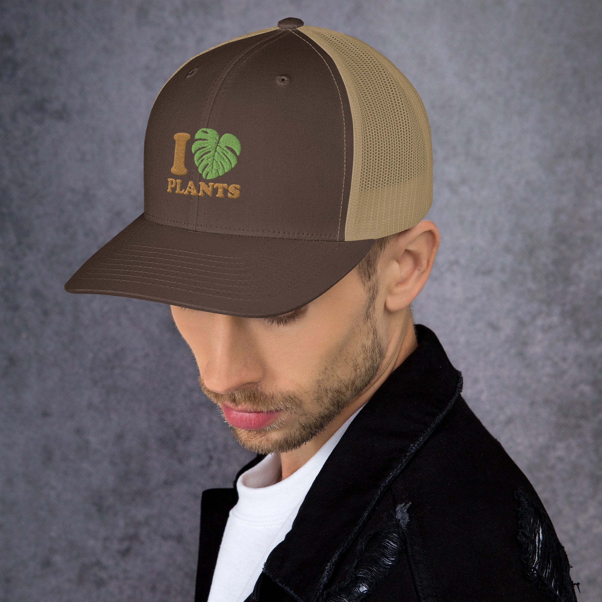Casquette Trucker - I LOVE PLANTS