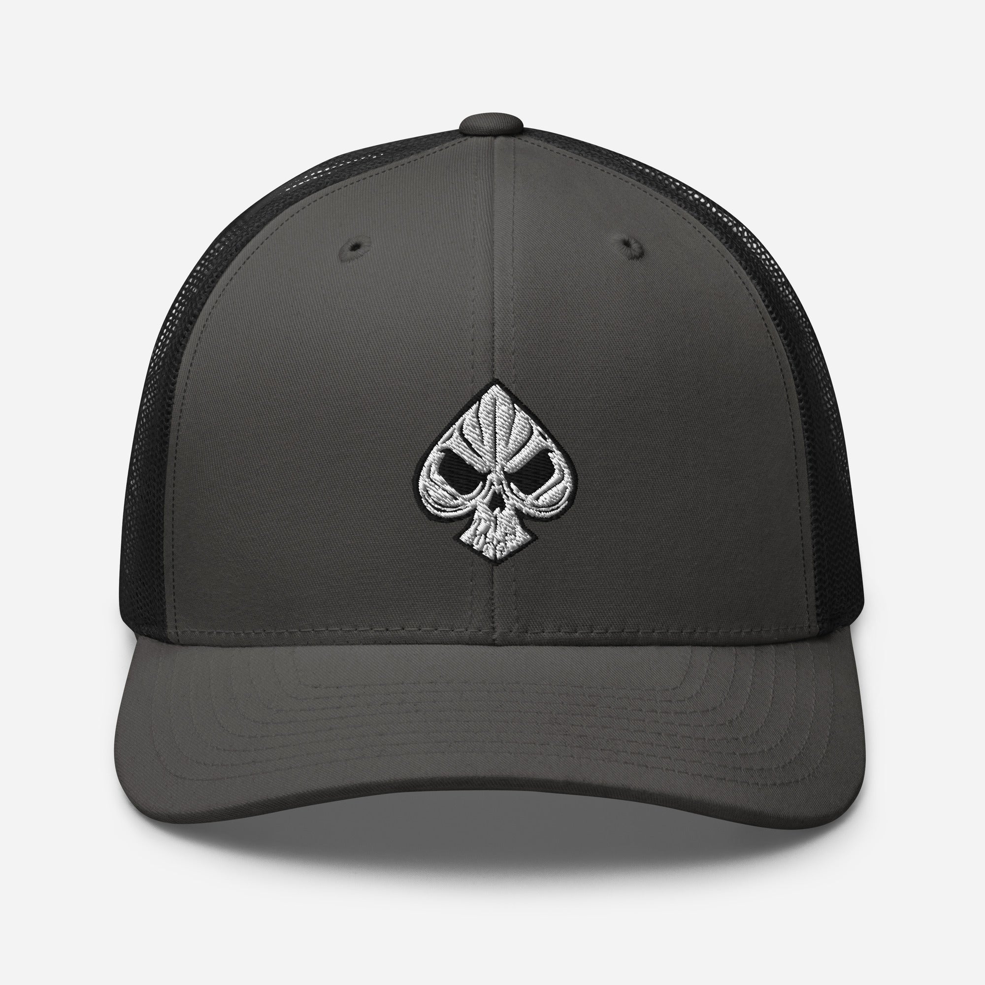 casquette poker skull pour fans de jeux
