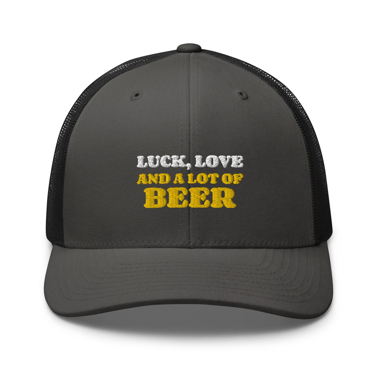 Casquette Trucker - LUCK LOVE AND A LOT OF BEER