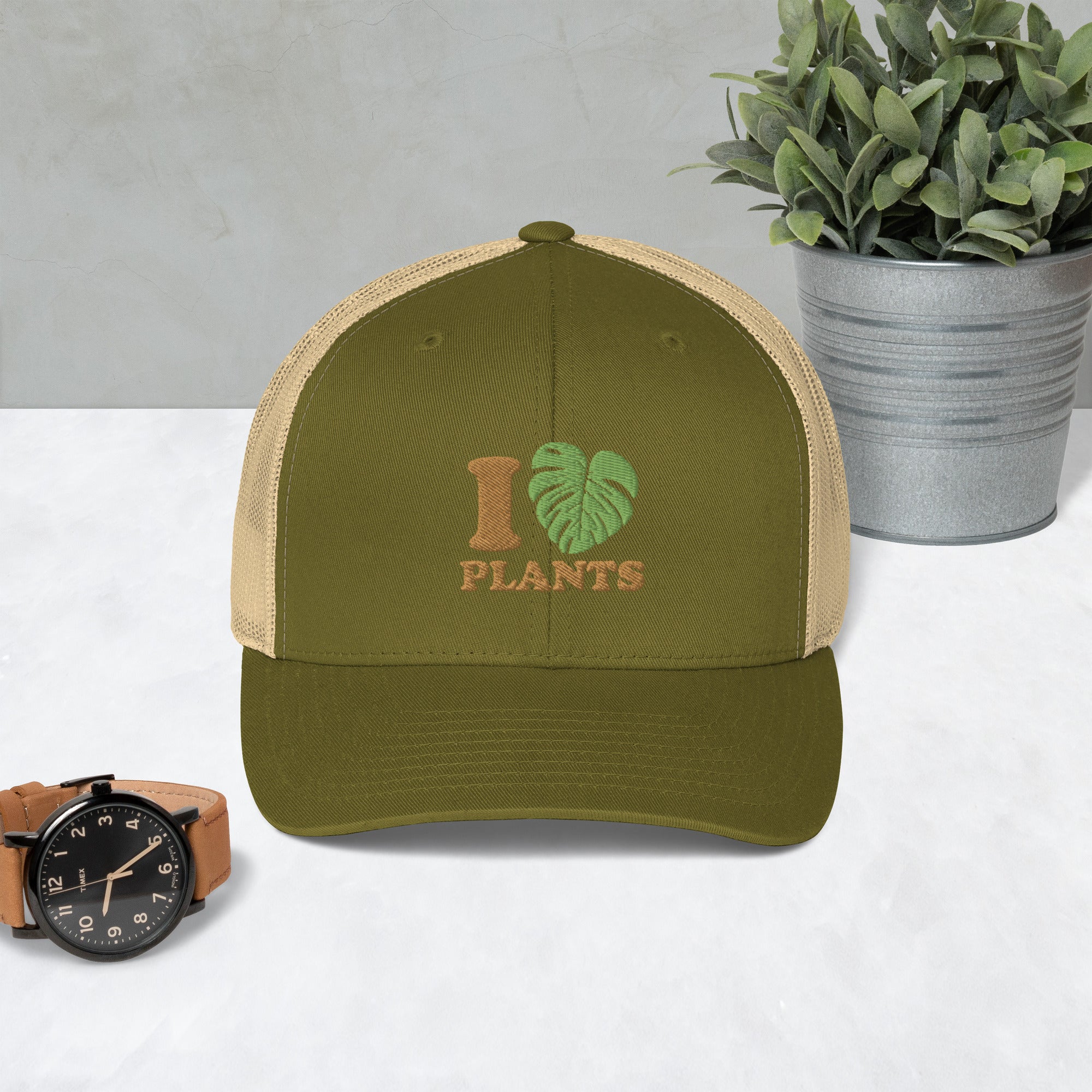 Casquette Trucker - I LOVE PLANTS