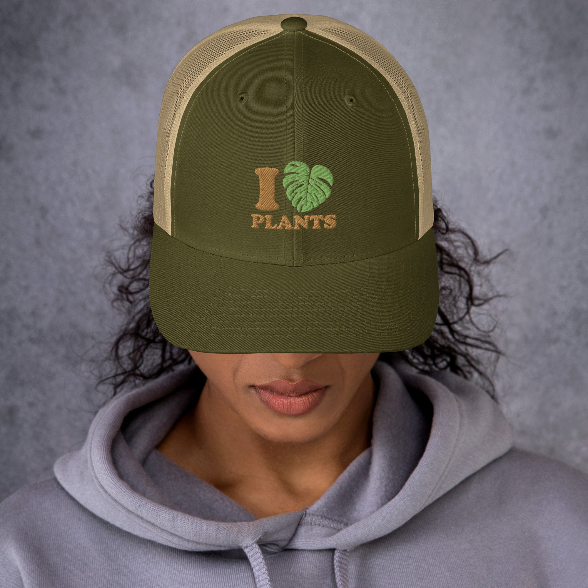 Casquette Trucker - I LOVE PLANTS
