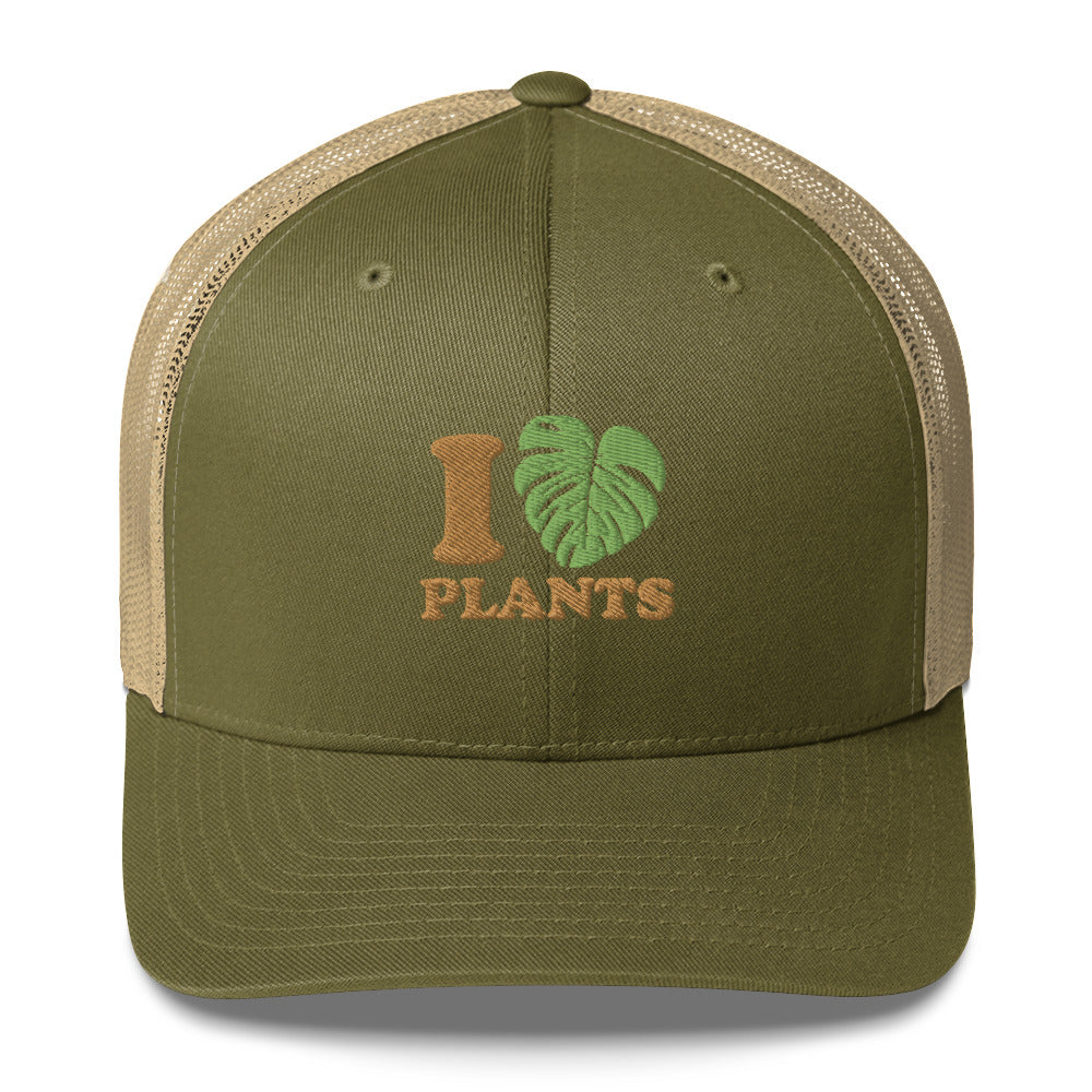 Casquette Trucker - I LOVE PLANTS