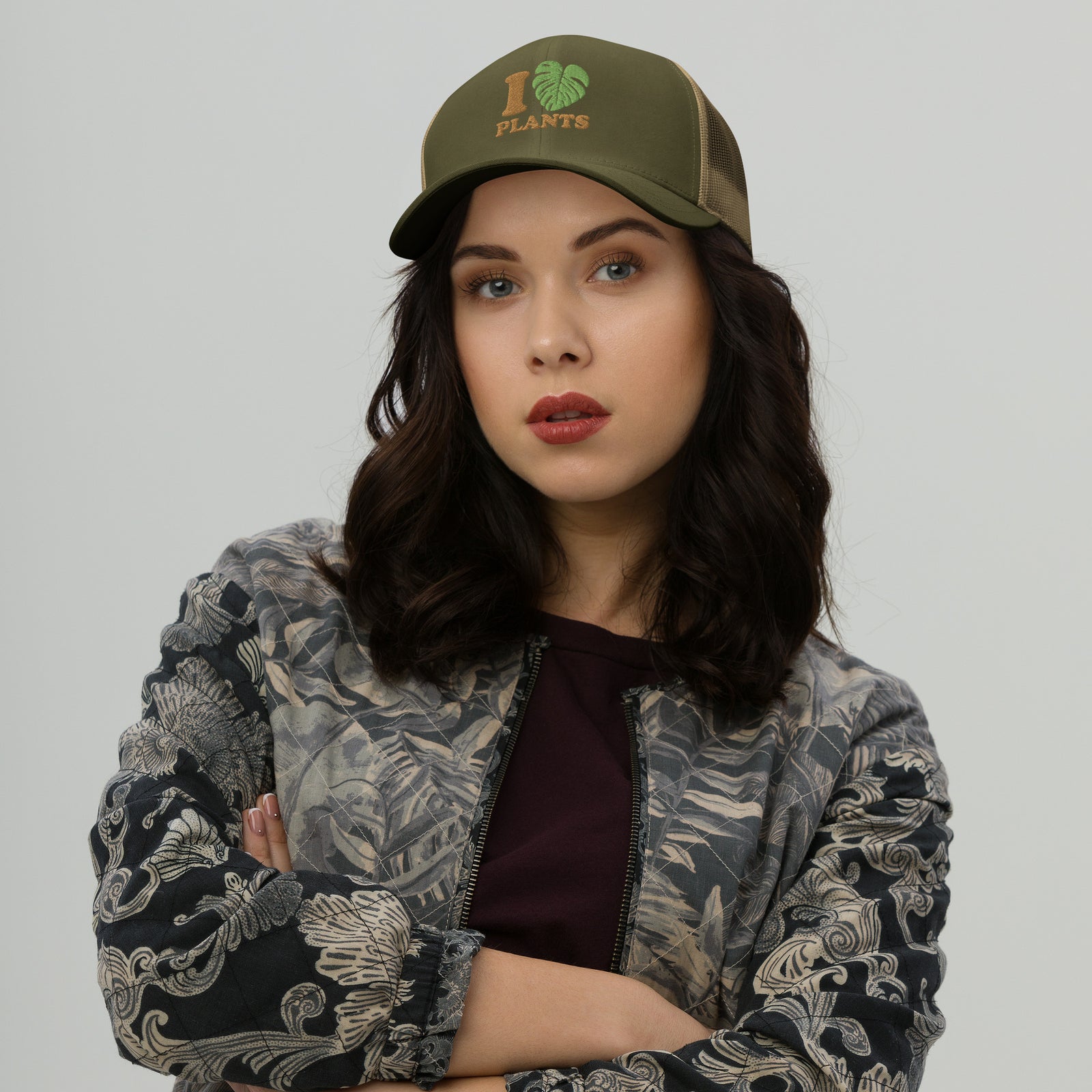 Casquette Trucker - I LOVE PLANTS
