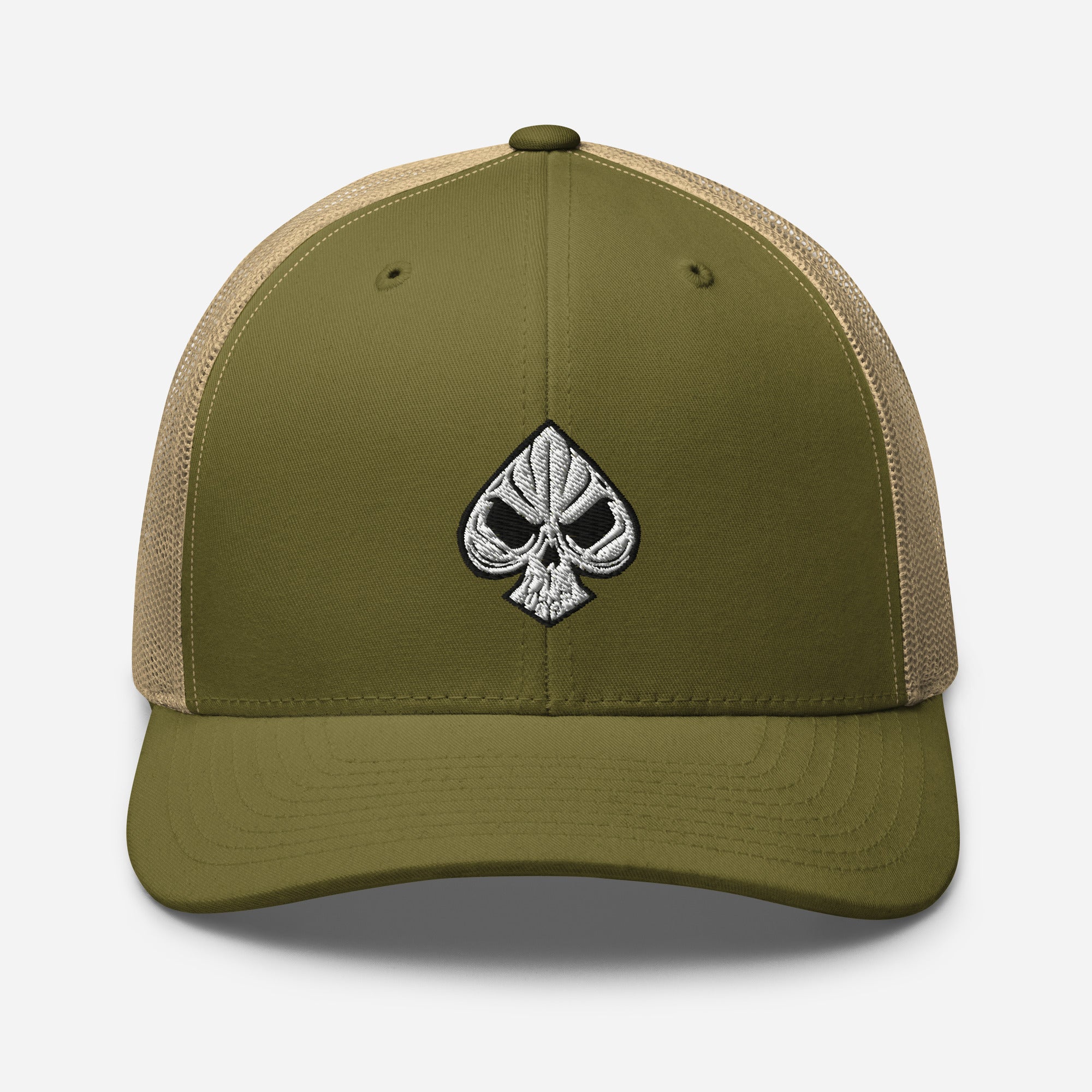 casquette poker skull à porter partout