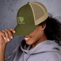Casquette Trucker - I LOVE PLANTS