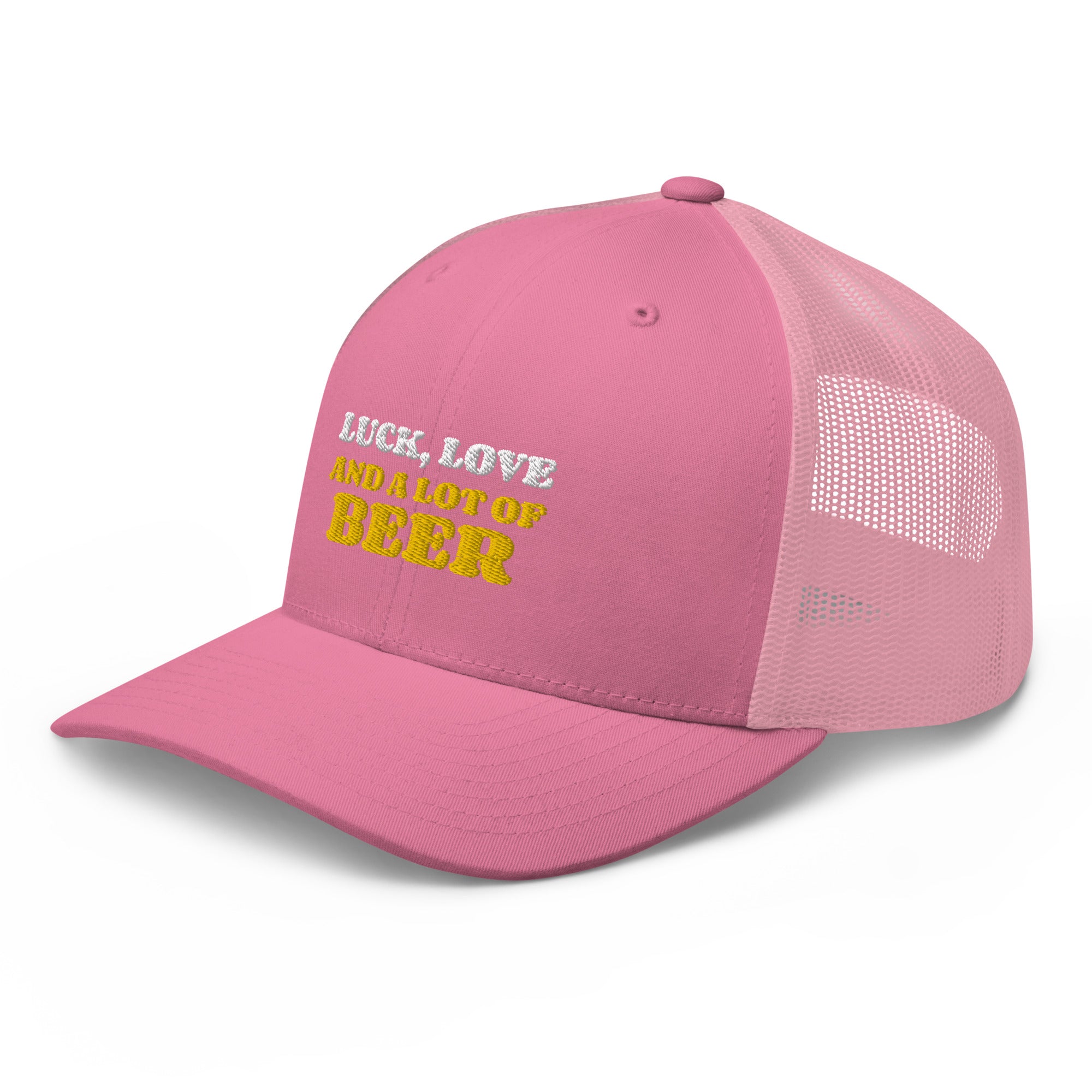 Casquette Trucker - LUCK LOVE AND A LOT OF BEER