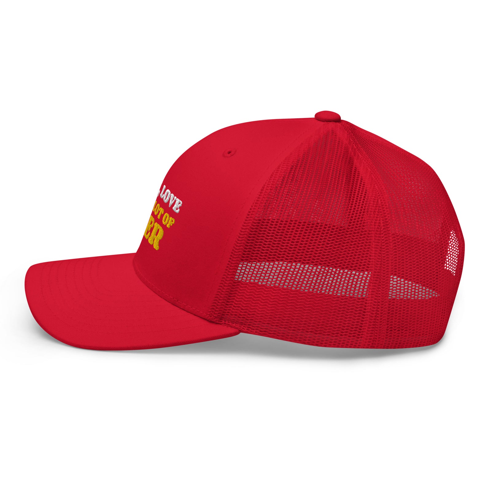 Casquette Trucker - LUCK LOVE AND A LOT OF BEER