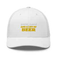 Casquette Trucker - LUCK LOVE AND A LOT OF BEER