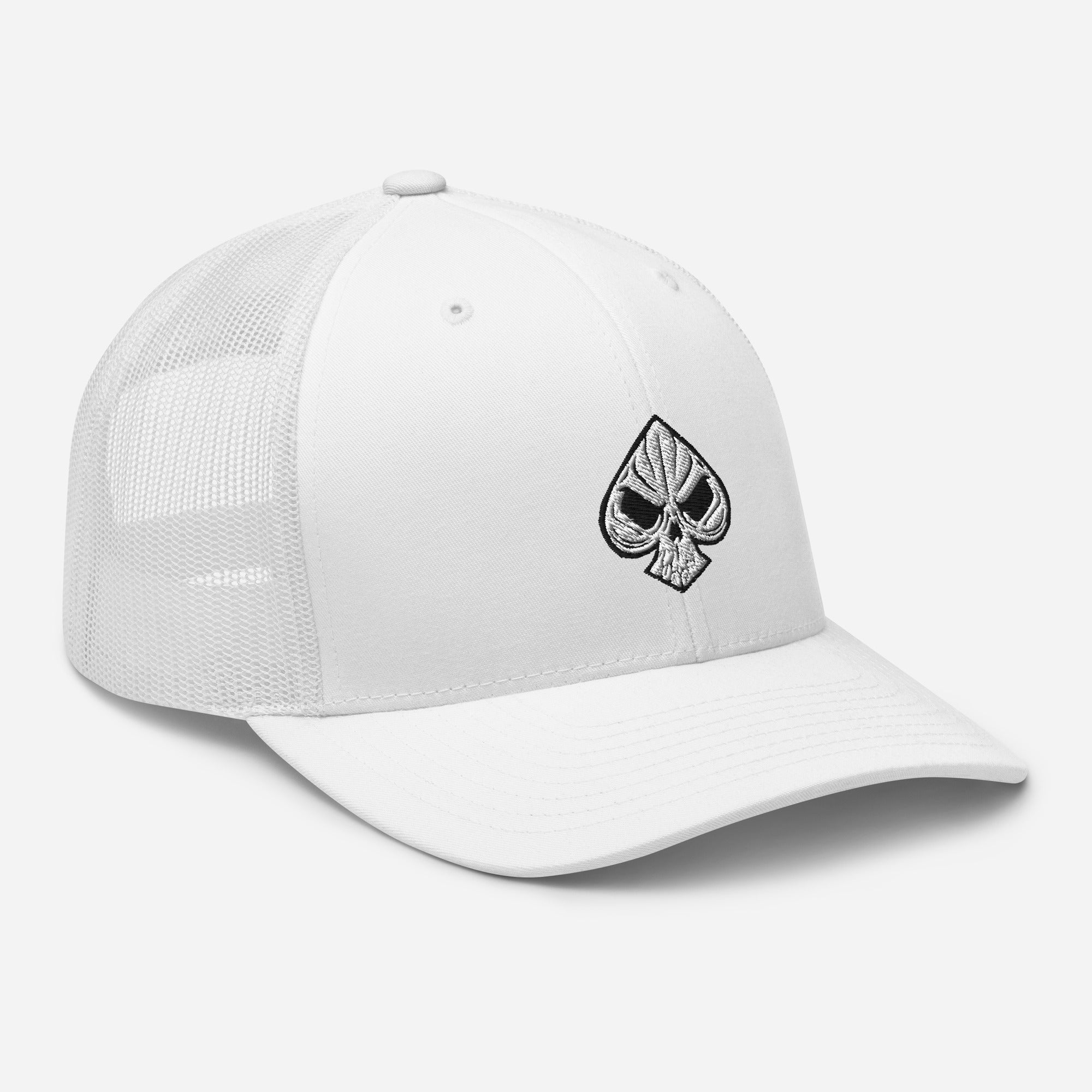 Casquette Trucker - Poker Skull